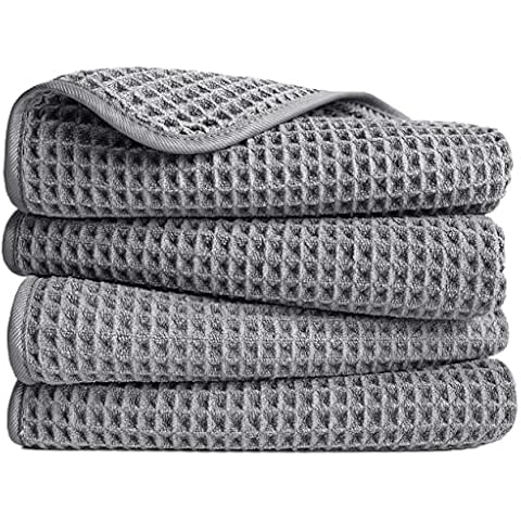POLYTE Microfibre Waffle Weave Hand Towels Cover