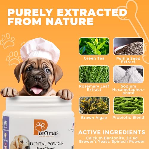 Cat-Dog-Teeth-Cleaning-Powder-Dog-Breath-Freshener-Perfect-for-Dog-Bad-Breath-Treatment-Plaque-Off-Tartar-Remover-Pure-Clean-Pet-Dental-Care-30-Scoops - Cucciolini Doodles   Cat-Dog-Teeth-Cleaning-Powder-Dog-Breath-Freshener-Perfect-for-Dog-Bad-Breath-Treatment-Plaque-Off-Tartar-Remover-Pure-Clean-Pet-Dental-Care-30-Scoops