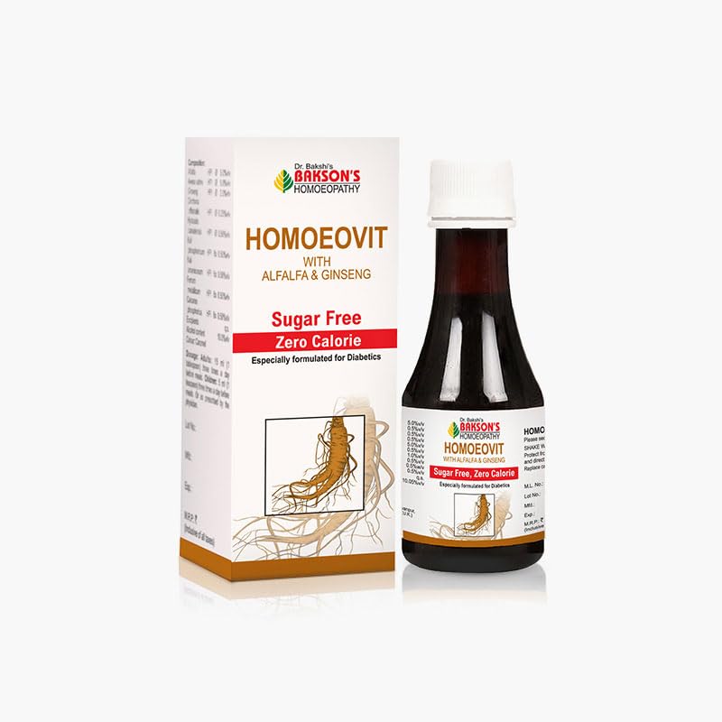Dr. Bakshis BAKSONS HOMOEOPATHY HOMOEOVIT (SUGAR FREE) (230 ML) (B0CTQC6WCF) Amazon Price History, Amazon Price Tracker