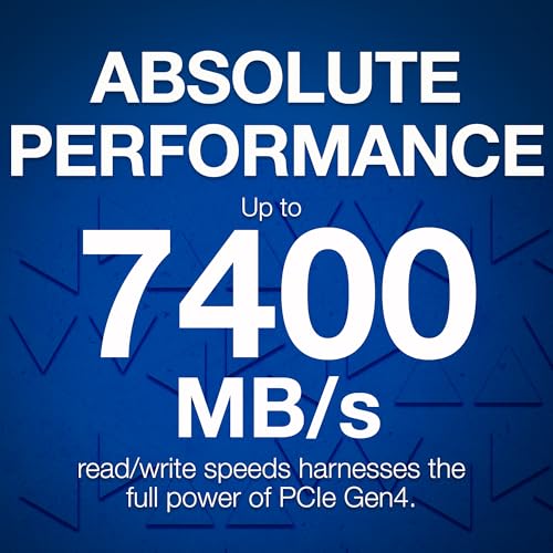 Image of Seagate Game Drive PS5 NVMe SSD for PS5 2TB Internal Solid State Drive - PCIe Gen4 NVMe 1.4, Officially Licensed, Up to 7300MB /s with Heatsink (ZP2000GP3A1001)