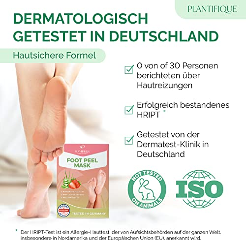 Chaussette exfoliante pieds très secs et abîmés traitement callosités
