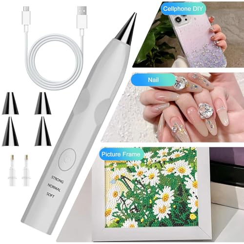 Stylo perle électrique à 3 vitesses pour la création de bijoux et décors - 4