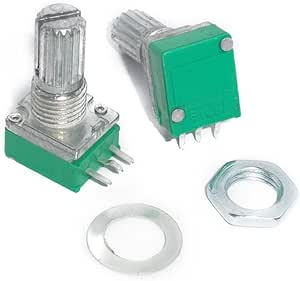 10x B5K RK097N Audio Amplifier Sealed Potentiometer – 15mm Shaft 3PIN - View #6