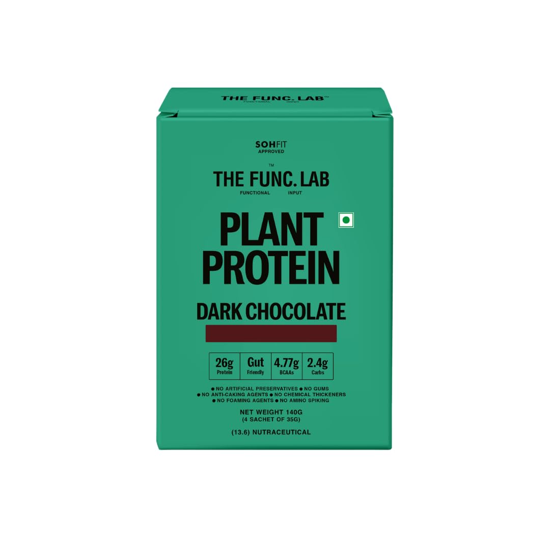 The Func. Lab Plant Protein for Men and Women – Dark Chocolate | 500g | 26g Protein per Scoop | Pea and Rice Blend | Vegan, Sugar‑Free | Gut Friendly, Vegetarian — Amazon image 11