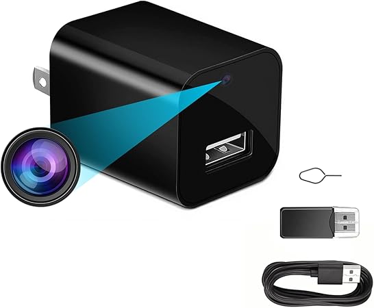 Biyizor 1080P Spy Camera USB Charger - Discreet Surveillance with App Connectivity