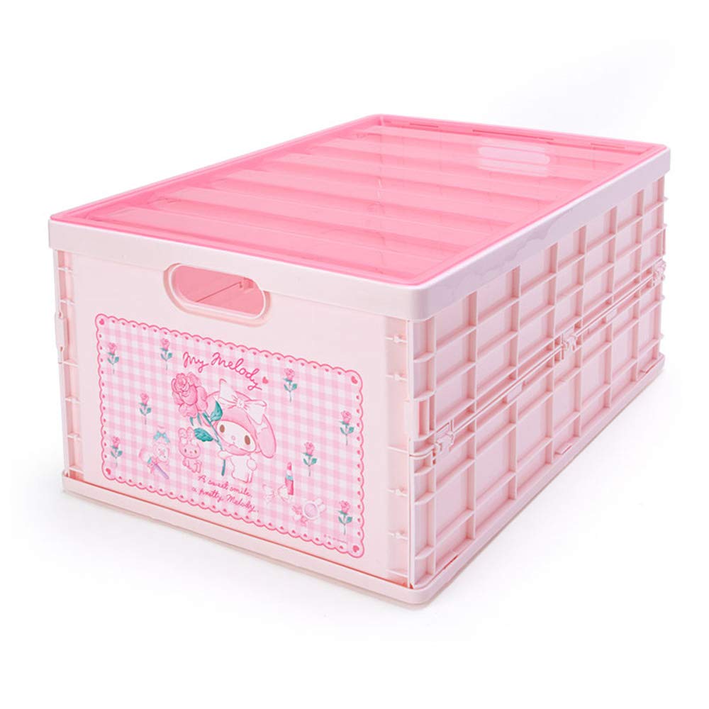 マイメロディ ふた付き折りたたみコンテナ Lサイズ 収納 ボックス ケース 希少 Amazon.co.jp: サンリオ(SANRIO) マイメロディ フタ付き折りたたみ