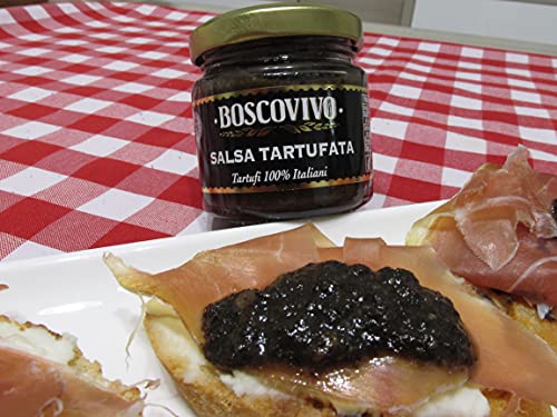 Truffelsaus met 5% zwarte zomertruffel 90g - Boscovivo - 100% italiaanse truffel - Italiaans eten - Image 6