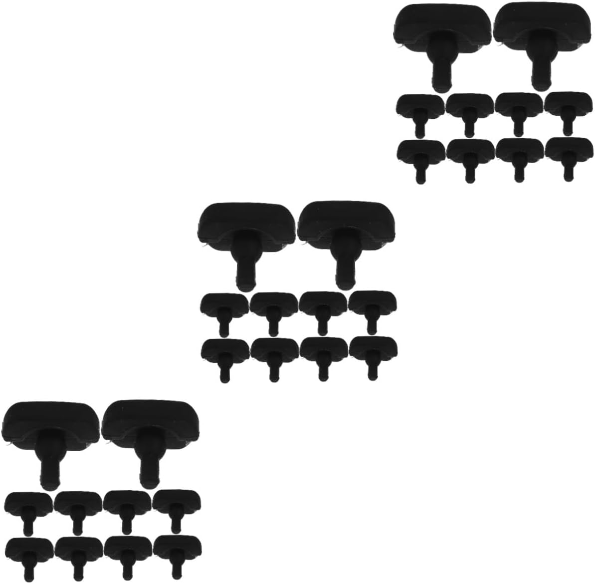 3sets 10pcs Silicone Air Fryer Bumpers Scratch Replacement Accessories for Air Fryer Grill Pan and Tray Easy to Install Surface From Damage 10pcs*3 3sets 10pcs Silicone Air Fryer Bumpers Scratch Replacement Accessories for Air Fryer Grill Pan and Tray Easy to Install Surface From Damage 10pcs*3