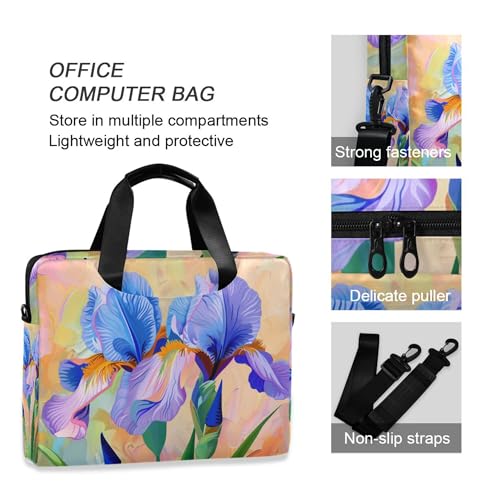 Funda para portátil ALAZA con diseño de flor, 13-15.6 pulg miniatura 5