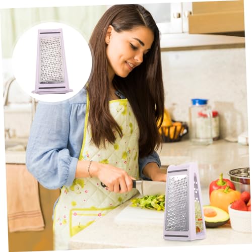 Rallador de acero inoxidable multifuncional doble cara miniatura 2
