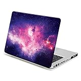 MacBook Pro 15 Case, GMYLE Hard Case Print Frosted for MacBook Pro 15 - Galaxy Pattern Rubber Coated Hard Shell Case Cover (Not fit for MacBook Pro 15 with Retina display)
