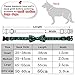JunD Weihnachtshalsband für Katzen und Hunde, Schneeflocke mit Weihnachten, abnehmbare Fliege, 2 Stück, Hundehalsband, verstellbar, mit Sicherheitsschnalle (XL)