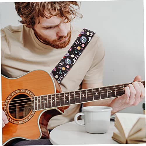 NUSITOU 1Pc Sangle De Guitare Ceinture De Mode Sangles Réglables Accessoires De Guitare Électrique Sangle D’Instrument De Musique Accessoire De Guitare Fleur Ukulélé Ceinture Mode Sangle - Les Beatles, Paul McCartney, John Lennon, RIngo Starr, George Harrison NUSITOU 1Pc Sangle De Guitare Ceinture De Mode Sangles Réglables Accessoires De Guitare Électrique Sangle D'Instrument De Musique Accessoire De Guitare Fleur Ukulélé Ceinture Mode Sangle – Image 8