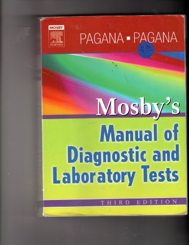Mosby's Manual of Diagnostic and Laboratory Tests