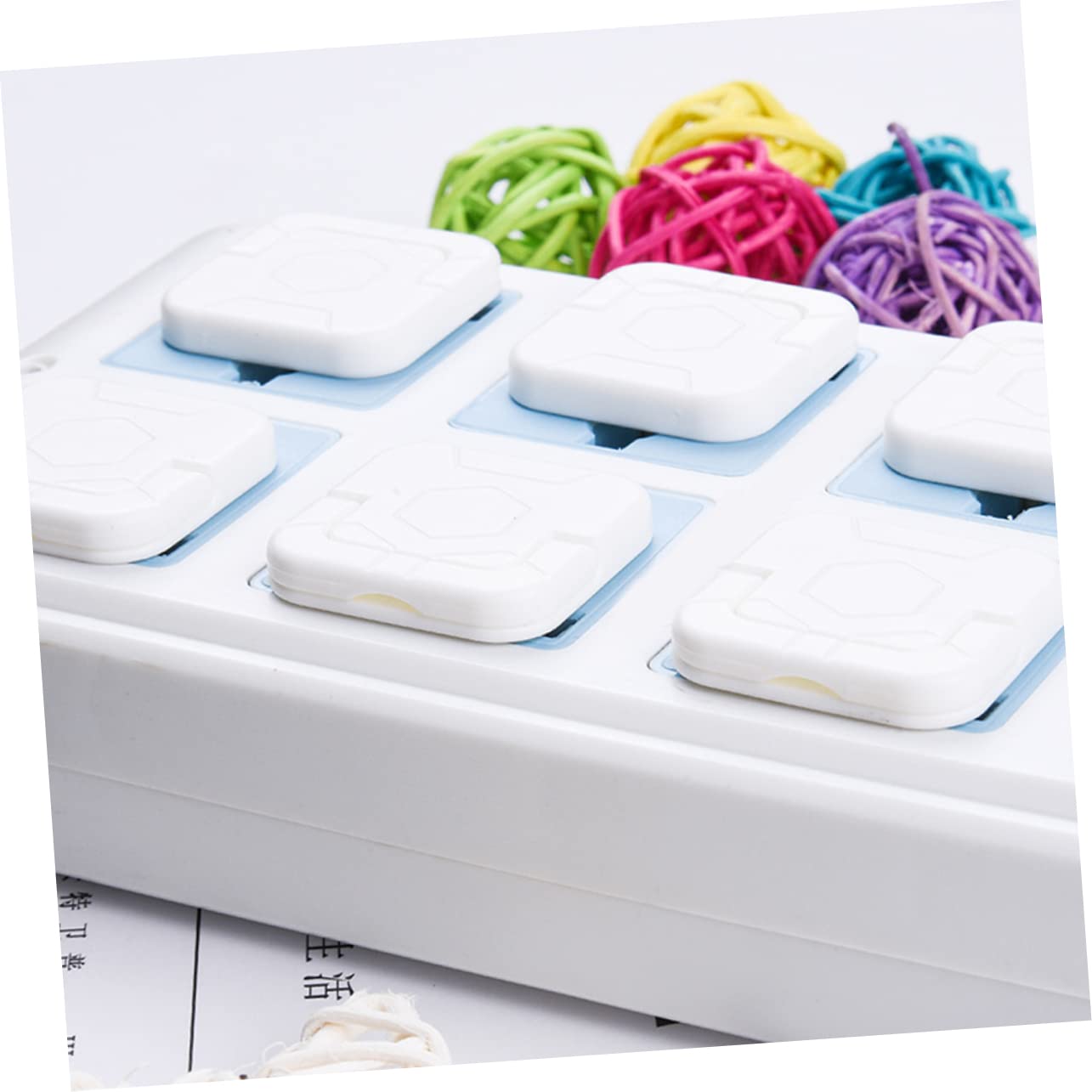 ibasenice 150pezzi Copriprese Per Copriprese Due Protezione Elettrica e Cameretta Facile Installare Resistente e