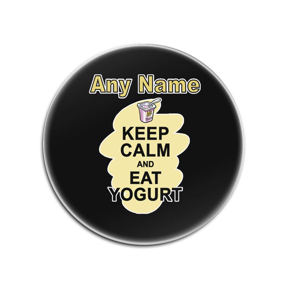 Sous-verres ronds Keep Calm en verre : protégez vos meubles des fêtes et repas de gâteaux