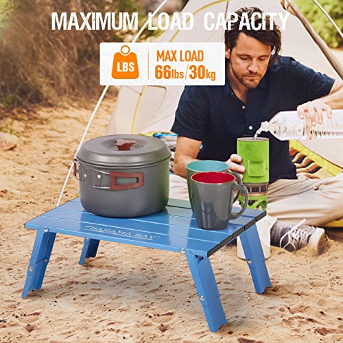 Old Bahama Bay Mini Mesa de Playa Ultraligera de Aluminio, Capacidad 30kg, Plegable, Pequeña para Picnic Camping Exterior miniatura 4