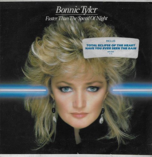 BONNIE TYLER - FASTER THAN THE SPEED OF NIGHT - LP VINYL