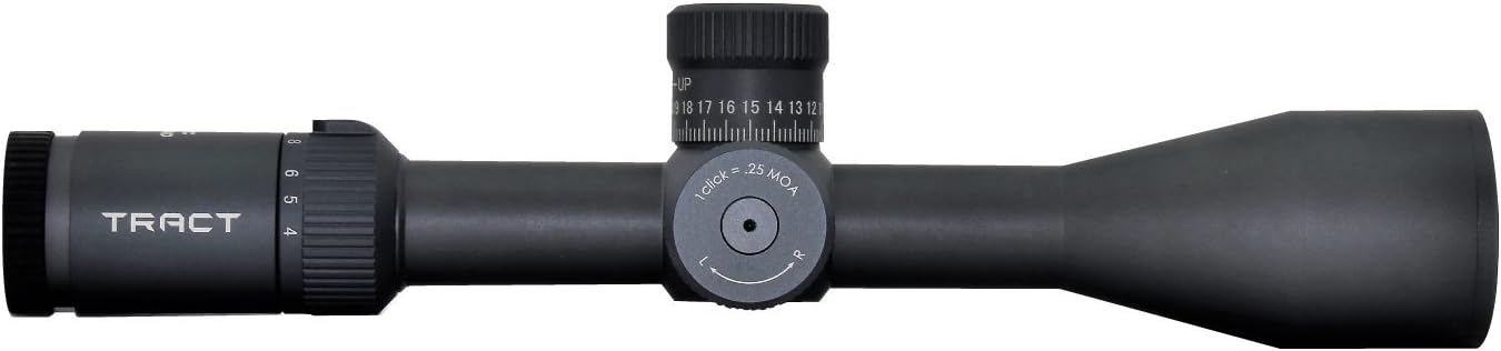 TORIC UHD 4-20x50 30mm MOA/MOA Long Range Riflescope with Illuminated Reticle