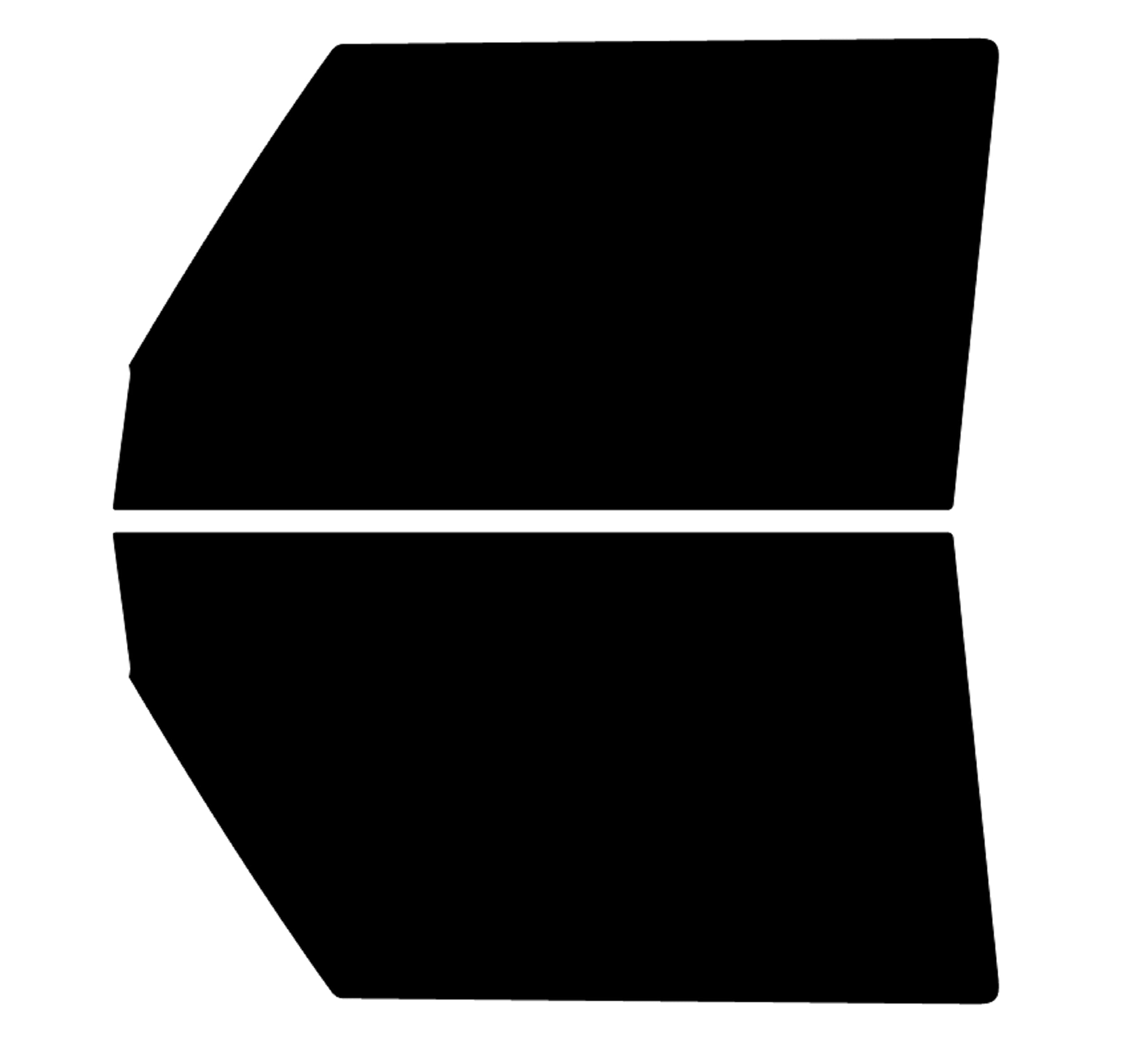 True Line Automotive Precut Auto Window Tint - Compatible with Ford Bronco 4 Door 2021-2023 - 20% Front Sides Only - Ceramic Window Tint Kit