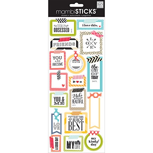 me & my BIG ideas mambiSTICKS Stickers, Washi Tape Shapes