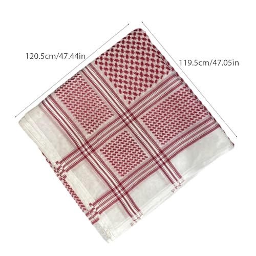 Desert Shemagh Scarf HighAbsorb Arab Headscarf Unisex Keffiyeh Bandana Ethnic Headwrap Arabian Scarf Head Covering3