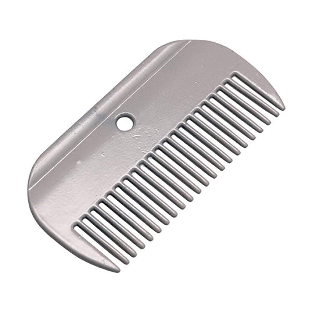 Shires Equestrian - Shires Large Aluminium Comb - Aluminm - Size: L