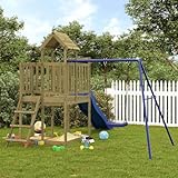 ChicAbode Spielturm Imprägniertes Kiefernholz