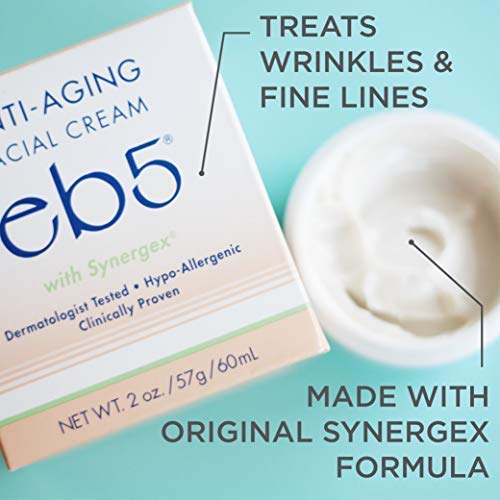 eb5 Anti-Aging Face & Neck Cream with Synergex Formula, 2 oz