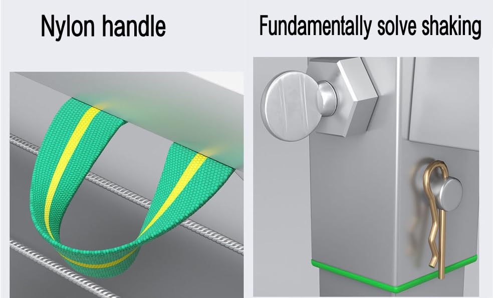 Equipo de andamio y taburete de acero resistente con plataforma de trabajo plegable 3