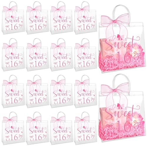 FIONUPI 25 Pcs Sweet 16th Birthday Gifts Bag for Girls