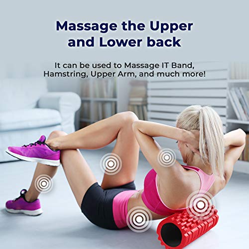 Resultsport trigger-punt massageroller, 34 x 15 cm, schuimstofrol - Image 8