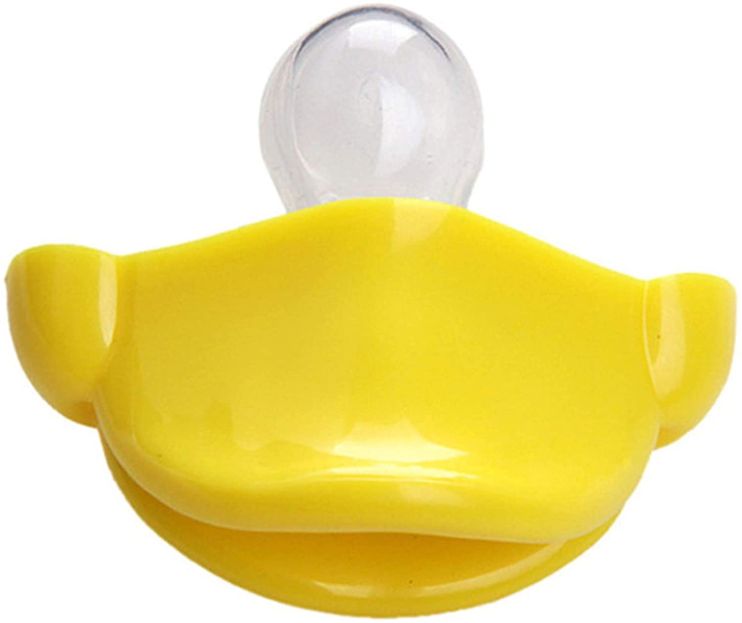 Amazon.co.jp: ニース赤ちゃんおしゃぶり面白いダミーアヒルの子乳首