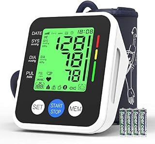 Blood Pressure Monitor, IVKEY Upper Arm Blood Pressure Monitor, Digital Automatic Measure Blood