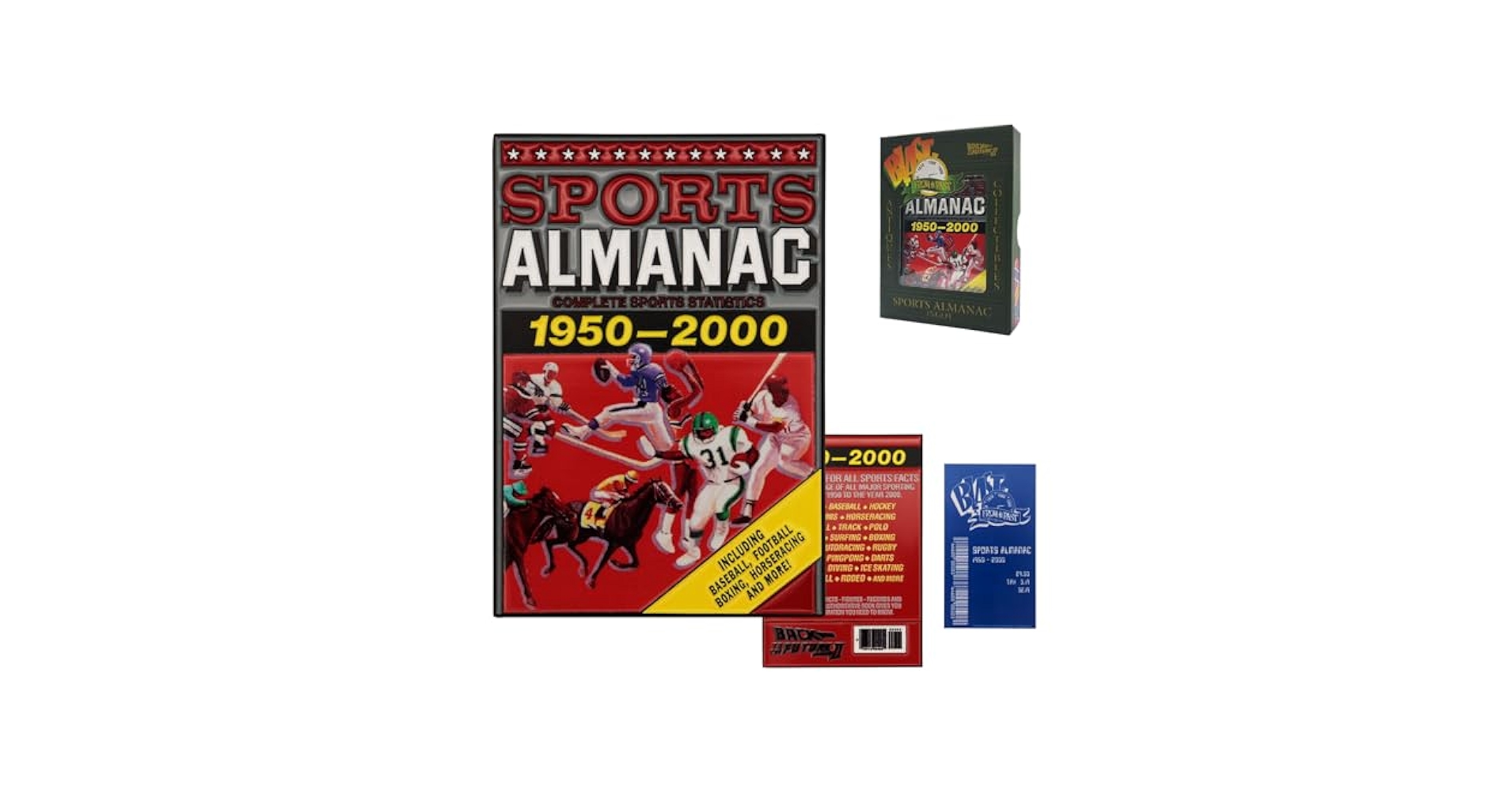 バック・トゥ・ザ・フューチャー ”GRAYS SPORTS ALMANAC” Grays Sports Almanac: Complete Sports Statistics, 1950-2000