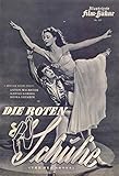 filmprogramm heute berlin  Die roten Schuhe - Moira Shearer - IFB Filmprogramm 565 ungelocht