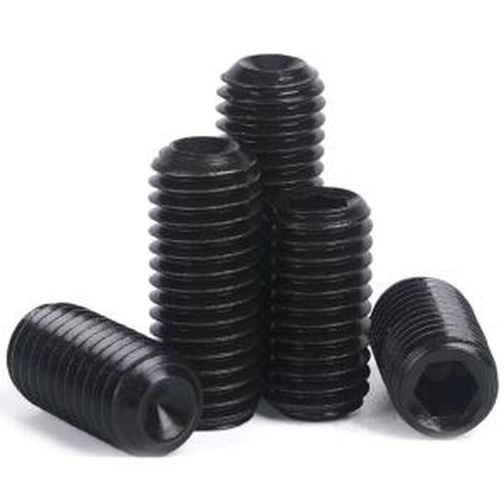 20 Pcs Hexagon Socket Set Screw Hexagon Socket Set Screw DIN916 M14-2.0X16 45H Black DIN916 M14-2.0x16 (110501140016)