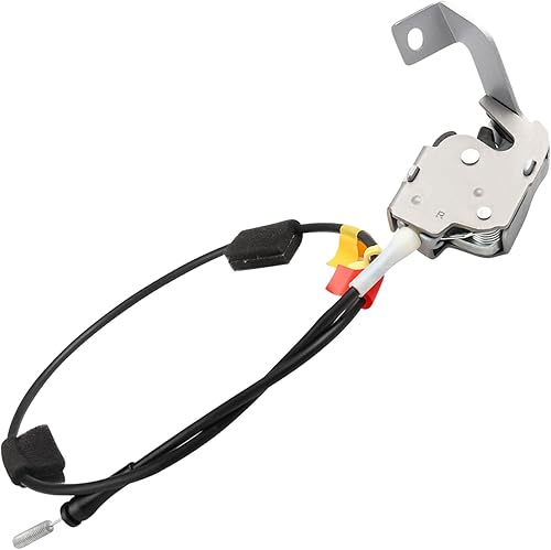 Pestillo de bloqueo de puerta trasera y cable derecho del lado del pasajero de la puerta superior de repuesto para Ford F150 Heritage F250 Extended