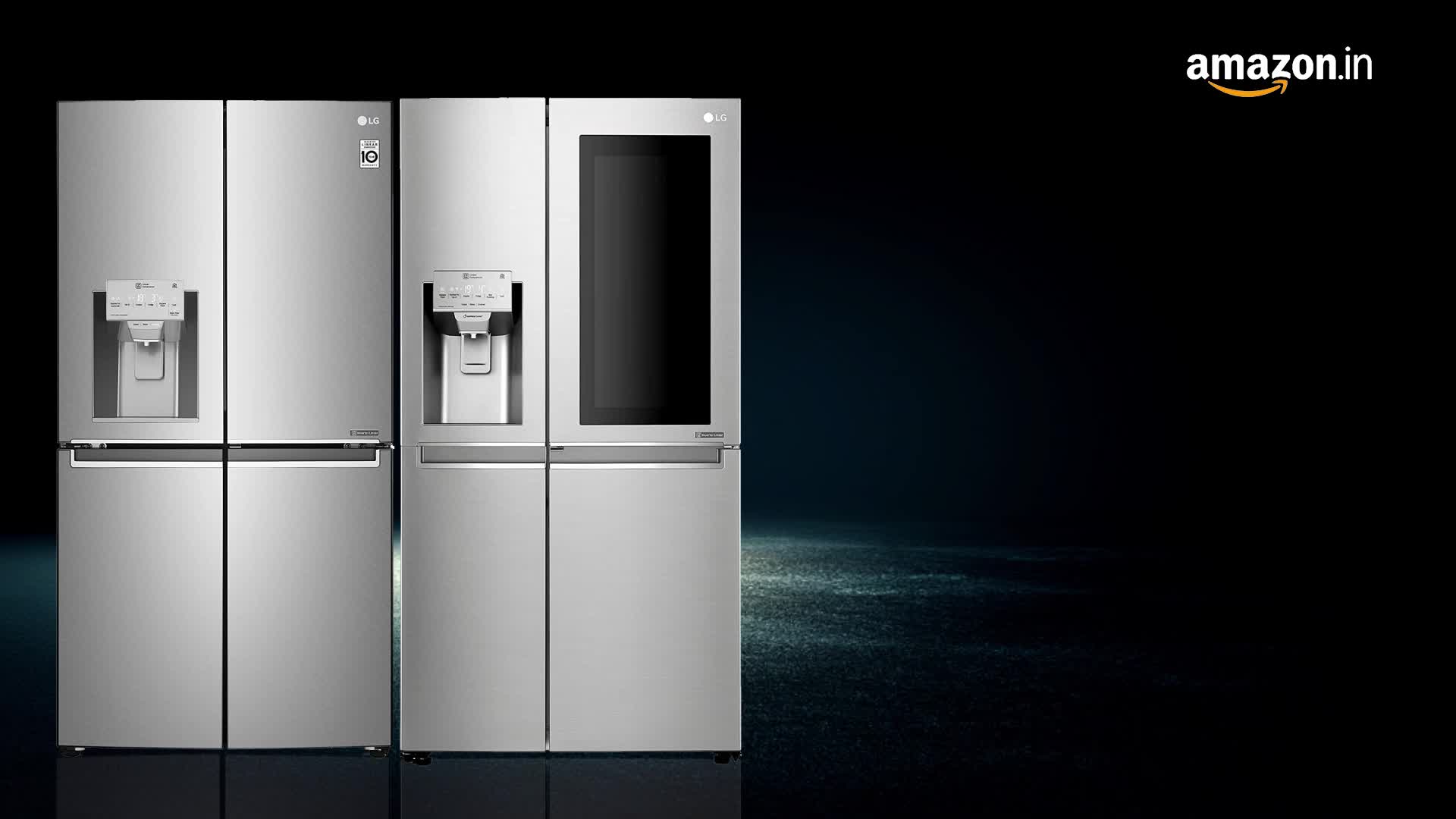 LG 668 L Wi-Fi Inverter Side-by-Side Refrigerator (GC-X247CQAV