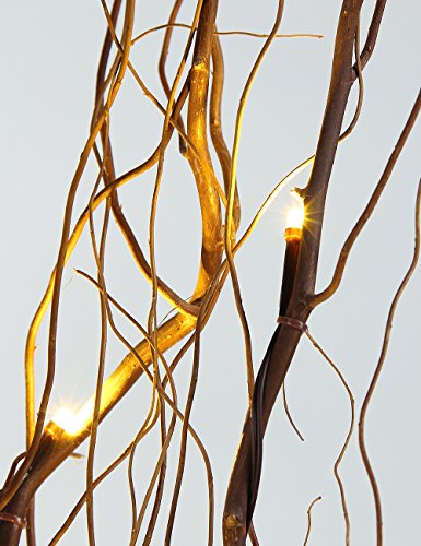 Lightshare 16W All-Natural Twig, Brown, Battries Powered, Optional Usb Plug-In Powered #TOP28