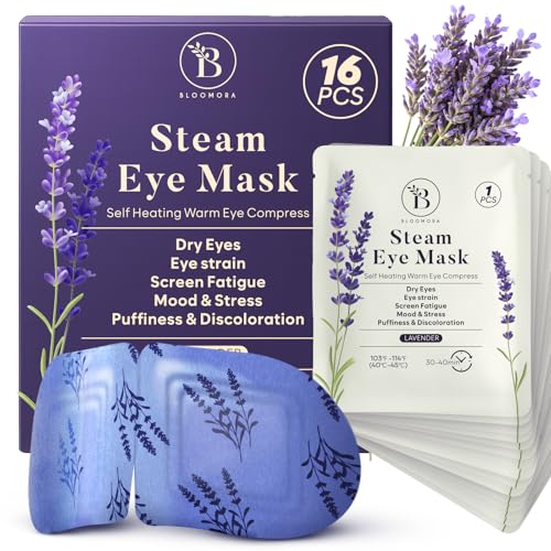 Lot de 16 Masque Chauffant Yeux à la Lavande –