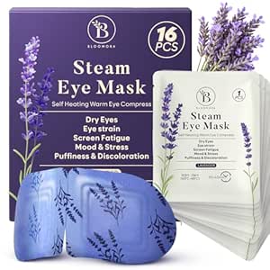 BLOOMORA Selbstwärmende Lavendel Augenmaske