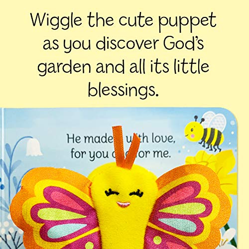 God's Garden Of Blessings - Finger Puppet Board Book For Easter Basket Stuffer, Christmas, Baptisms, Birthdays Ages 0-4 (Little Sunbeams) #TOP4