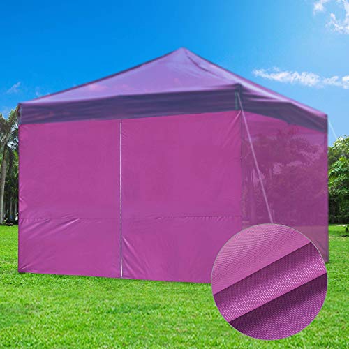 Instahibit 1080D 120G Privacy Window Sidewall Uv30+ Fits 10X10Ft Canopy Gazebo 1 Piece #TOP1