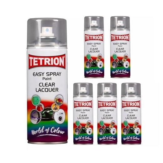 Tetrion Easy Spray Clear Lacquer Pack