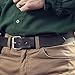 warreplica Premium LEATHER Men's Full Grain Leather Gun Belt- 14oz Leather Belt for Everyday Use with Durability-Reproduction (Stealth Black, 46 (Size- 42 Pants))