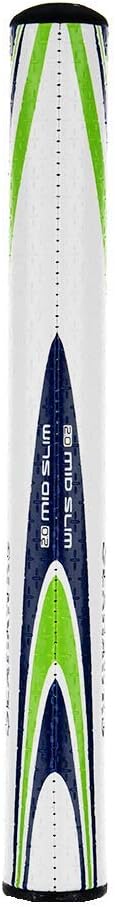 SuperStroke NFL Golf Putter Grip, Mid Slim 2.0, Cross-Traction Control Texture for Max Feel and Comfort