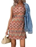WIHOLL Womens Summer Dresses 2026 Casual Spring Boho Easter Italian Dress Fashion Sundresses Vacation Travel Outfits XL