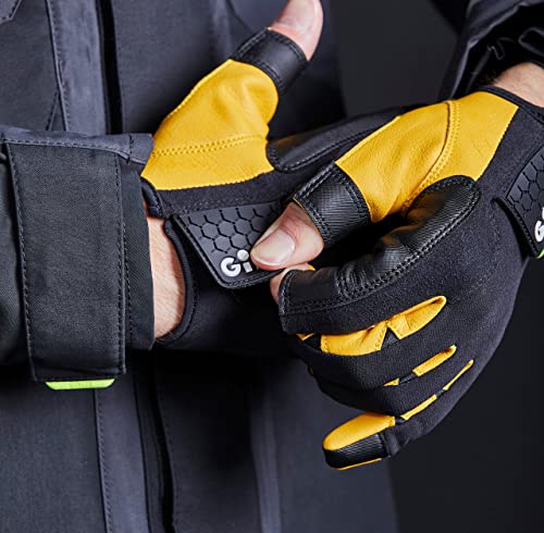 Gill Long Finger Pro Sailing Gloves - Sailing, Paddle & Board Sports, Kayaking or Windsurfing (Black, XL) - Thumbnail 4