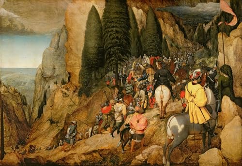 Toile Conversion de saint Paul Pieter Bruegel pour un salon moderne chic 60x90